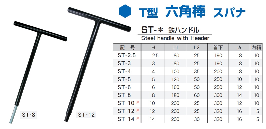 Lục giác chữ T cán kim loại, lục giác chữ T Eight, lục giác 5mm, lục giác 6mm