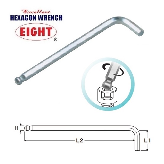 Lục giác dòng cao cấp, lục giác chữ L dòng Exccellent