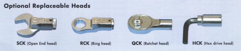 Đầu vặn cờ lê lực, cờ lê lực đầu rời