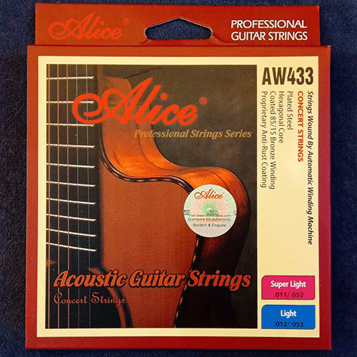 Dây Đàn Guitar Acoustic Alice AW433