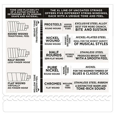 D'Addario EPS165SL Prosteels Round Wound Bass Guitar Strings, Custom Light, 45-105, Super Long Scale