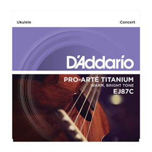 Dây Đàn Ukulele D'Addario Titanium EJ87C cỡ Concert