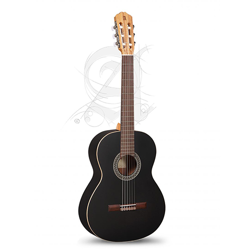 Đàn Guitar Classic Alhambra Black Satin CW EZ