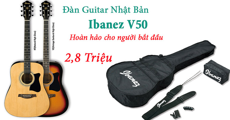 Đàn Guitar Acoustic Ibanez V50NJP