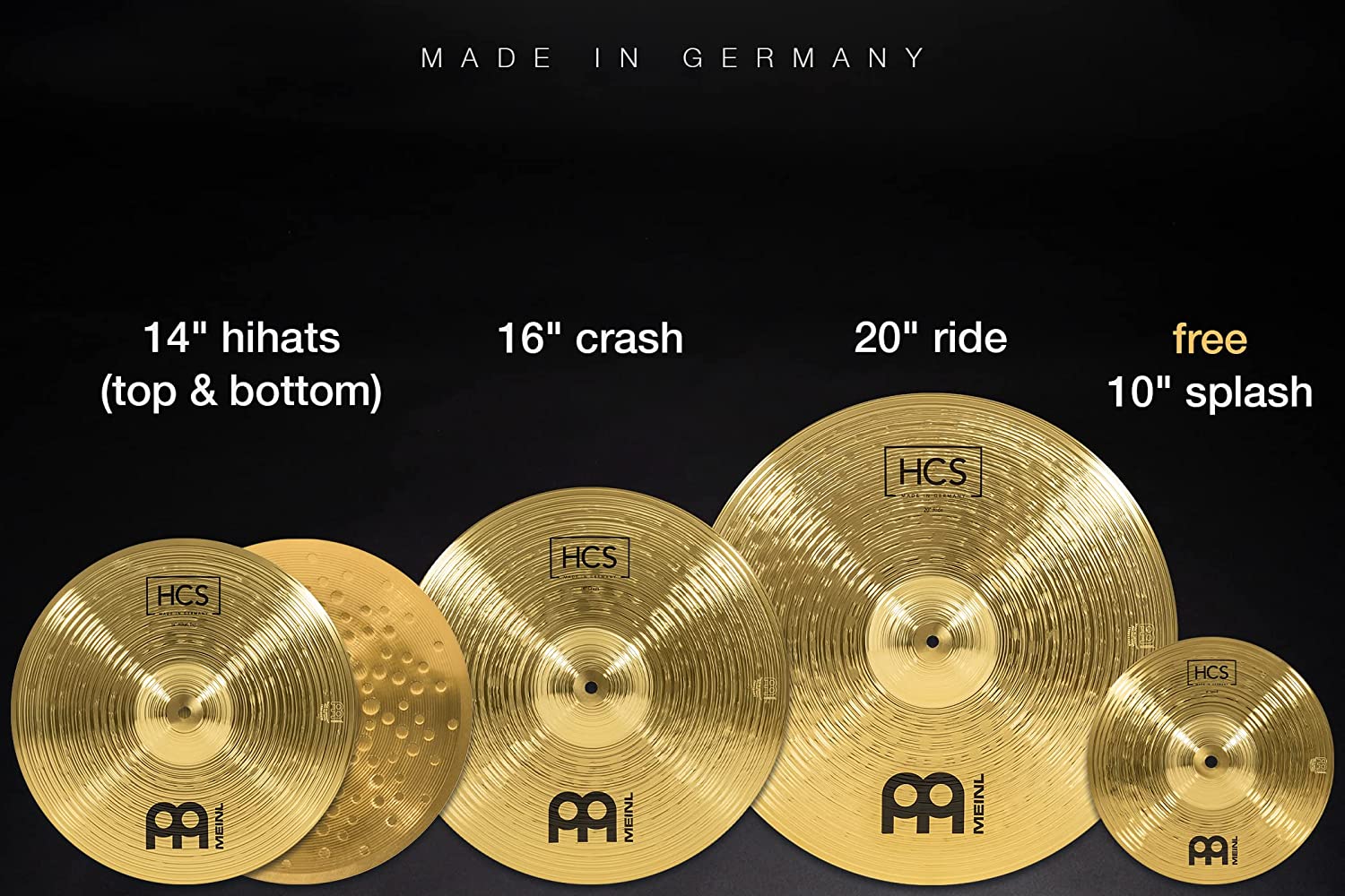 Meinl Cymbal Set Box Pack