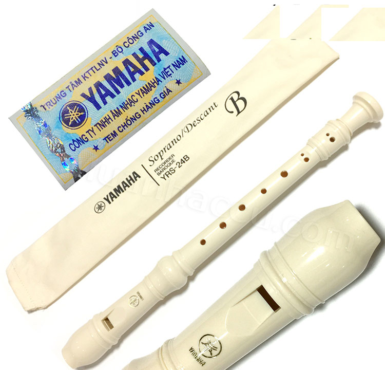 Sáo Recorder Soprano Yamaha YRS 24B