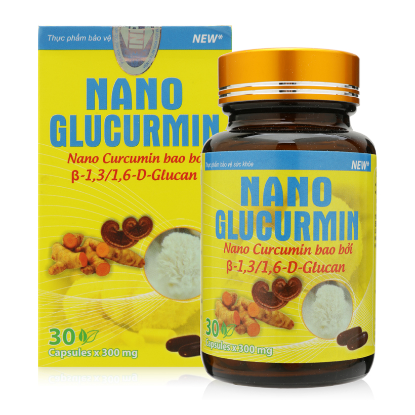 TPBVSK Viên nấm nghệ nano - Nanoglucurmin