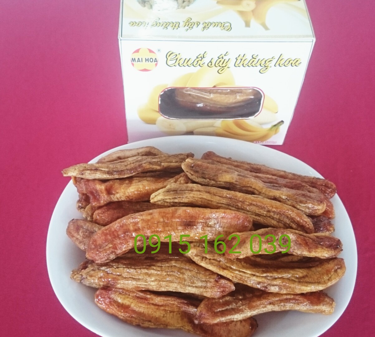 Chuối sấy thăng hoa