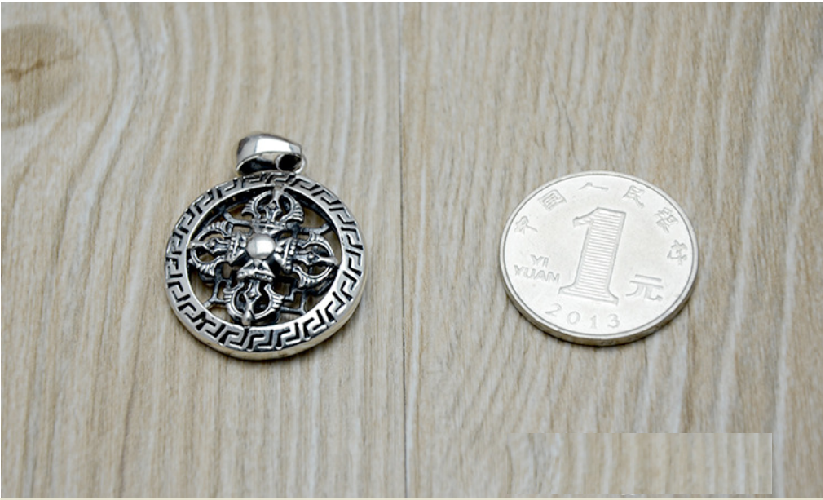 MẶT DÂY CHUYỀN CHÙY KIM CANG PHẬT GIÁO - DC443