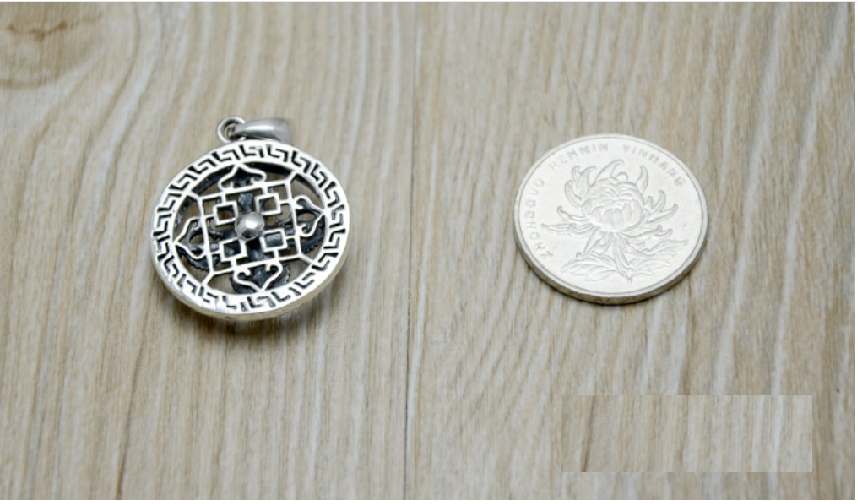 MẶT DÂY CHUYỀN CHÙY KIM CANG PHẬT GIÁO - DC443