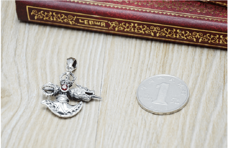 Mặt dây chuyền Kim Cang Hình Rồng Phật Giáo -DC331