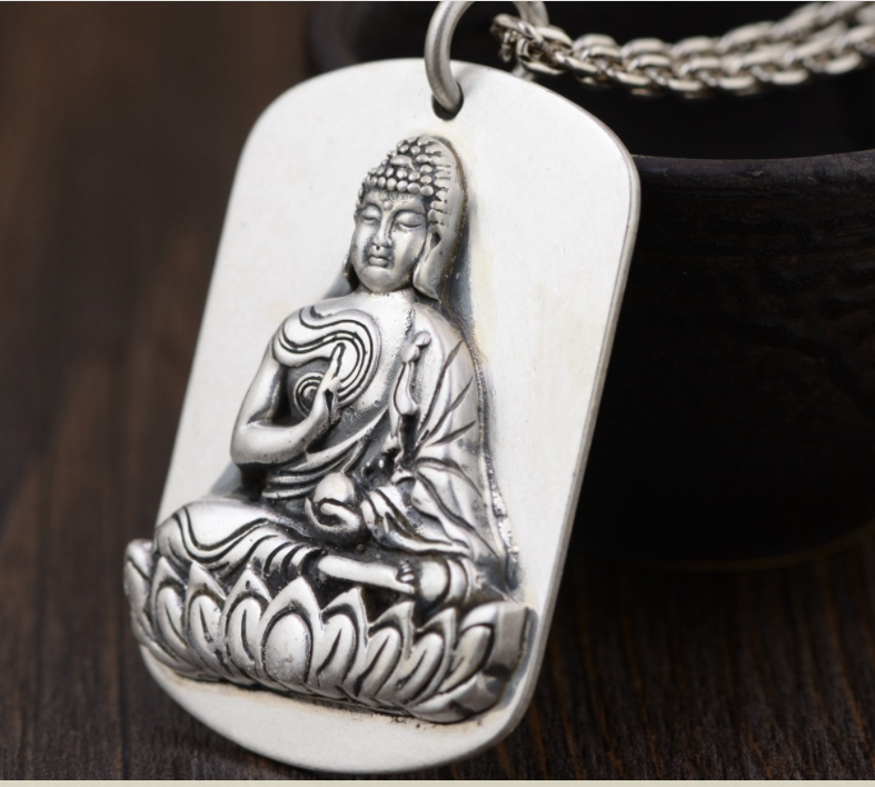 MẶT DÂY CHUYỀN PHẬT THÍCH CA PHẬT GIÁO - DC403