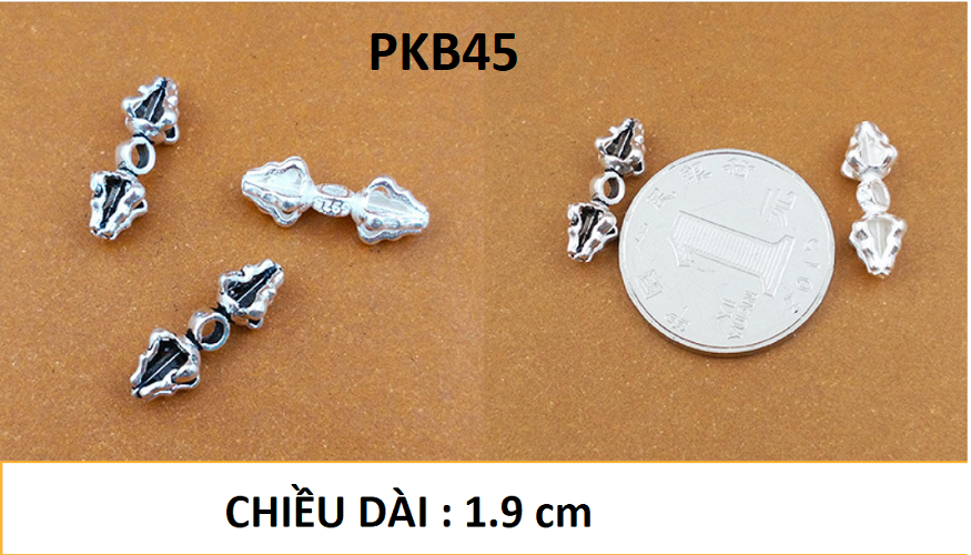 PHỤ KIỆN CHARM BẠC CHÙY KIM CANG - PKB45