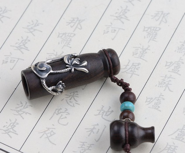Bút Bi Gỗ Khắc Bát Nhã Tâm Kinh - BB04