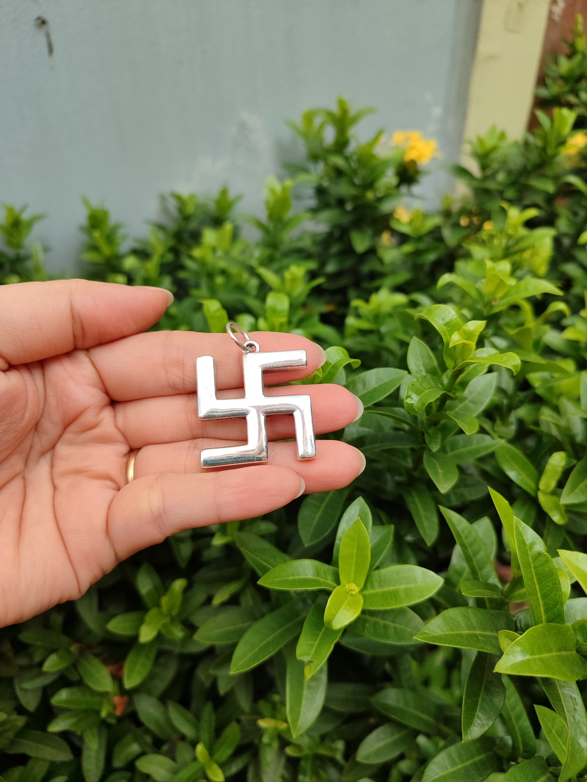 MẶT DÂY CHUYỀN CHỮ VẠN ( TRƠN ) - DC603