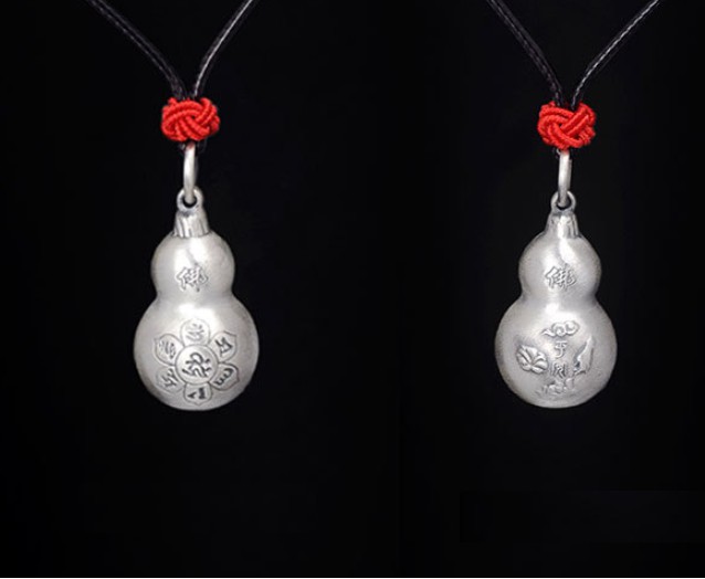 Mặt Dây Chuyền Hồ Lô  -Khắc Om Mani Padme Hum - DC550