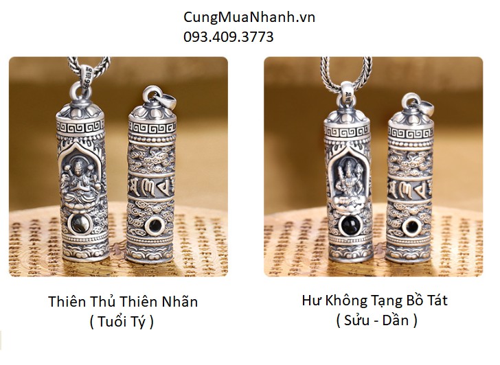 MẶT DÂY CHUYỀN PHẬT BẢN MỆNH  - DC578