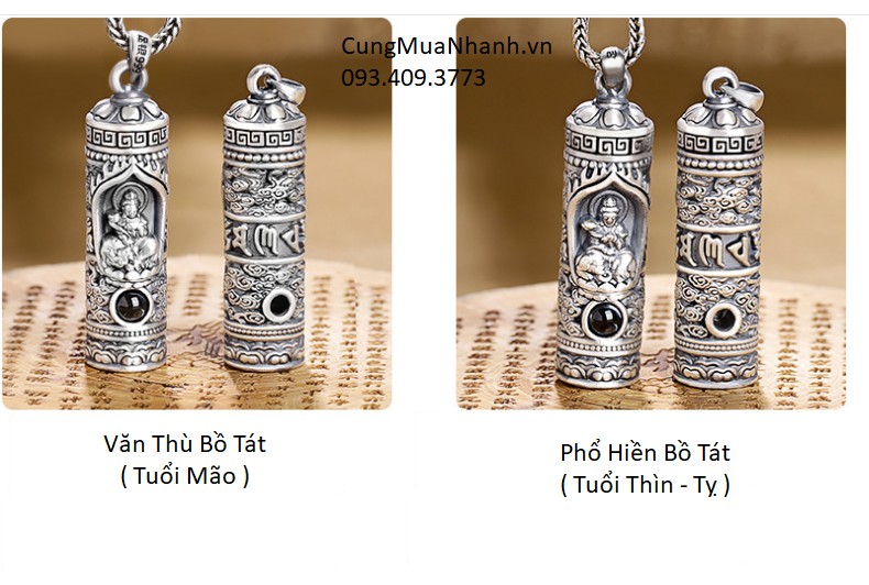 MẶT DÂY CHUYỀN PHẬT BẢN MỆNH  - DC578