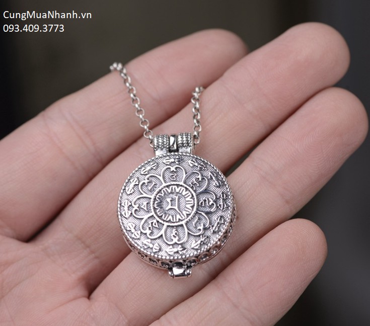 Mặt Dây Chuyền Chùy Kim Cang _ Lục Tự _ Kalachakra - DC595