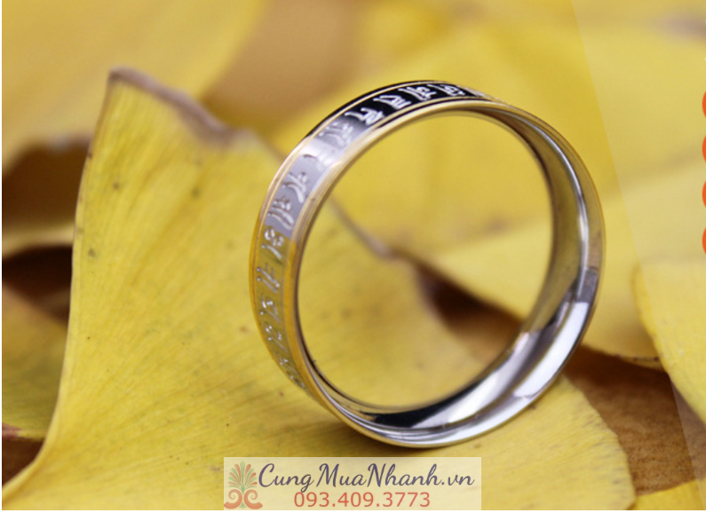 Nhẫn Khắc Thần Chú Lăng Nghiêm Phật Giáo Tây Tạng - NH196