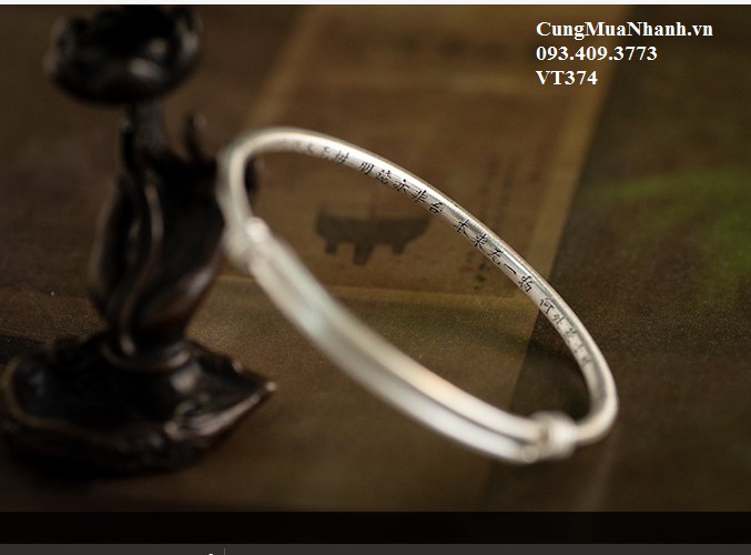 Vòng Tay Khắc Om Mani Padme Hum - VT374