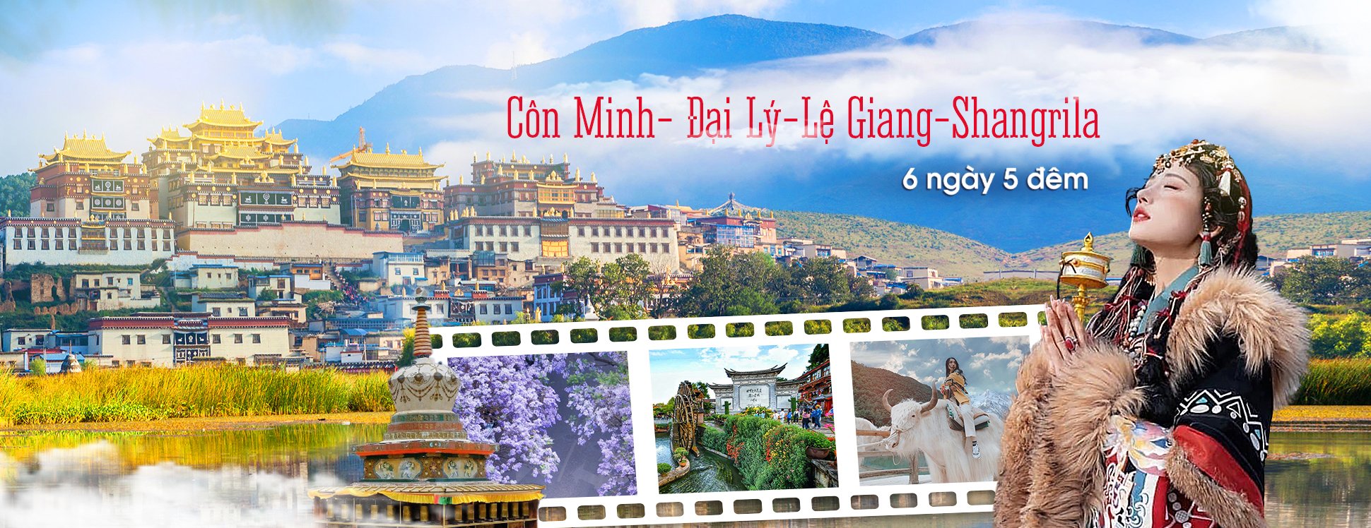 côn minh đại lý lệ giang shangrila