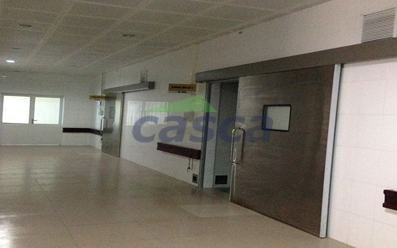 CASCA lắp đặt cửa kính tự động bệnh viện sản nhi tại Bắc Ninh