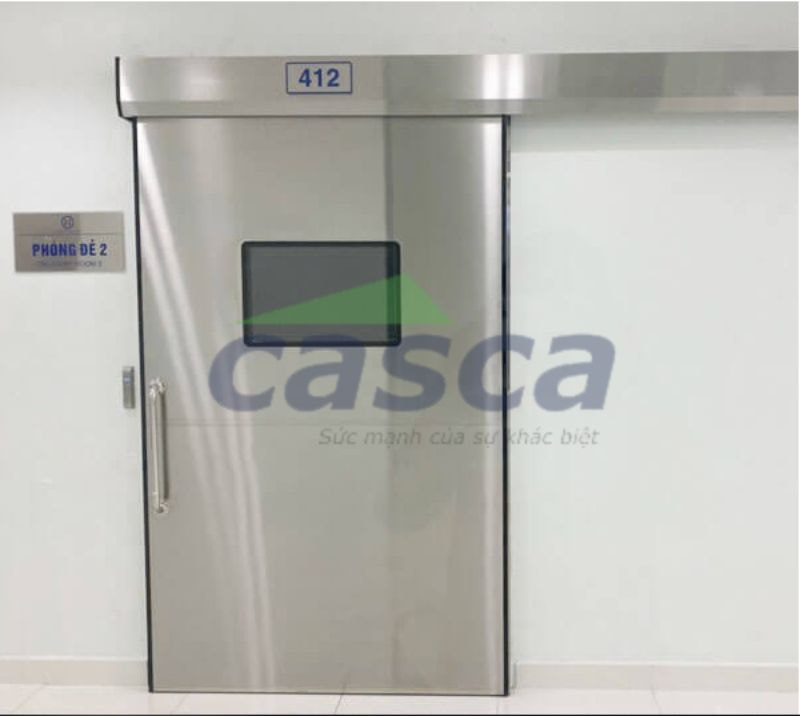 Cửa tự động bệnh viện được thiết kế đặc biệt để đáp ứng yêu cầu tại bệnh viện