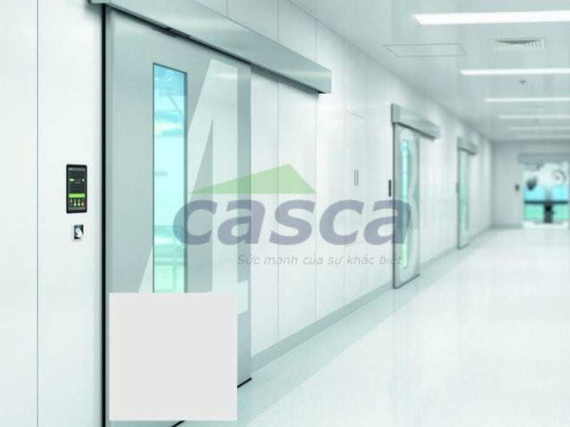 Cửa tự động phòng sạch được thi công và lắp đặt bởi CASCA Việt Nam