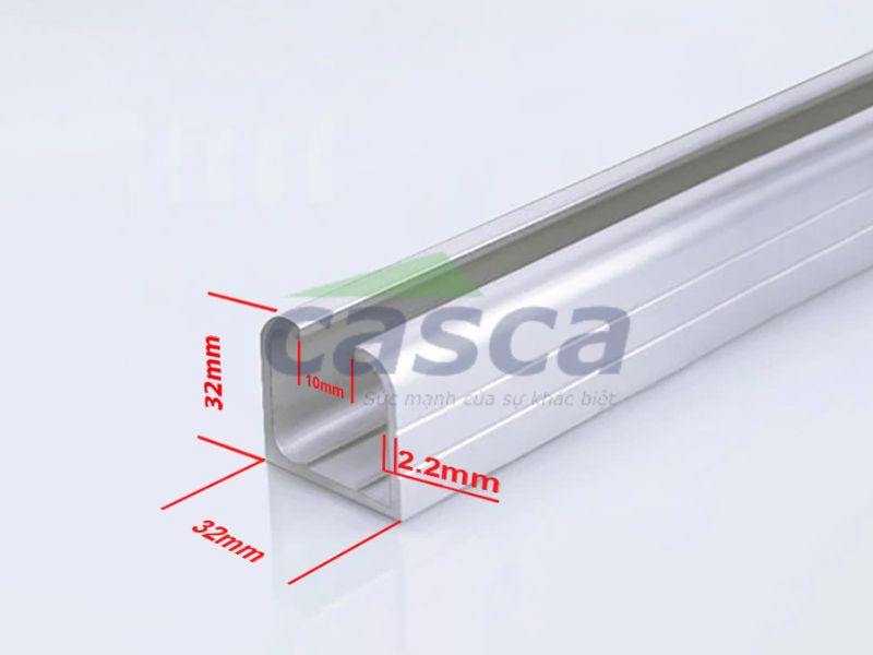 Những kích thước ray cửa lùa phổ biến hiện nay