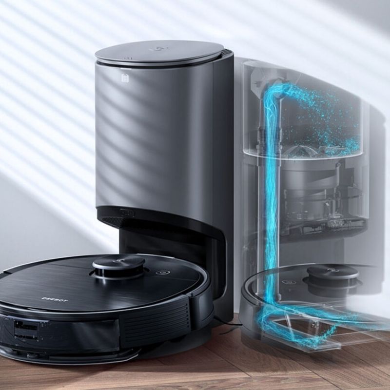 robot hut bui lau nha ecovacs deebot t8 aivi plus 1