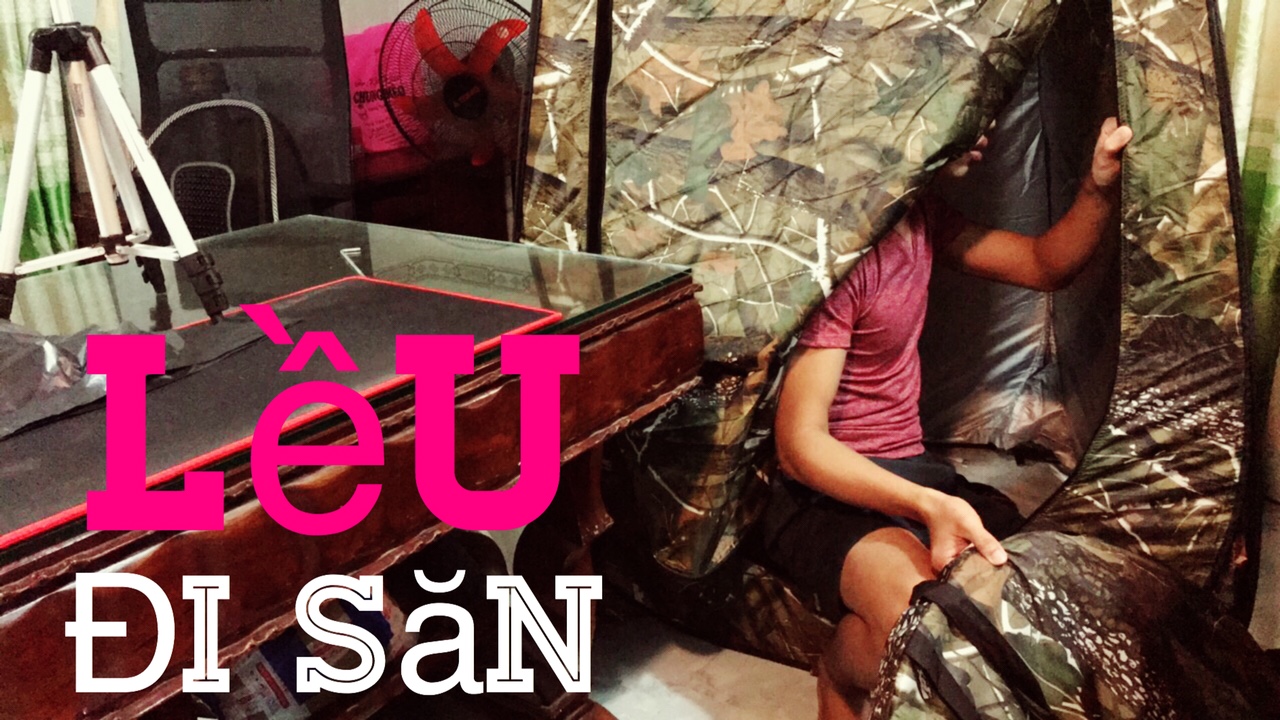 LỀU NGỤY TRANG MÀU LÁ CÂY RỪNG