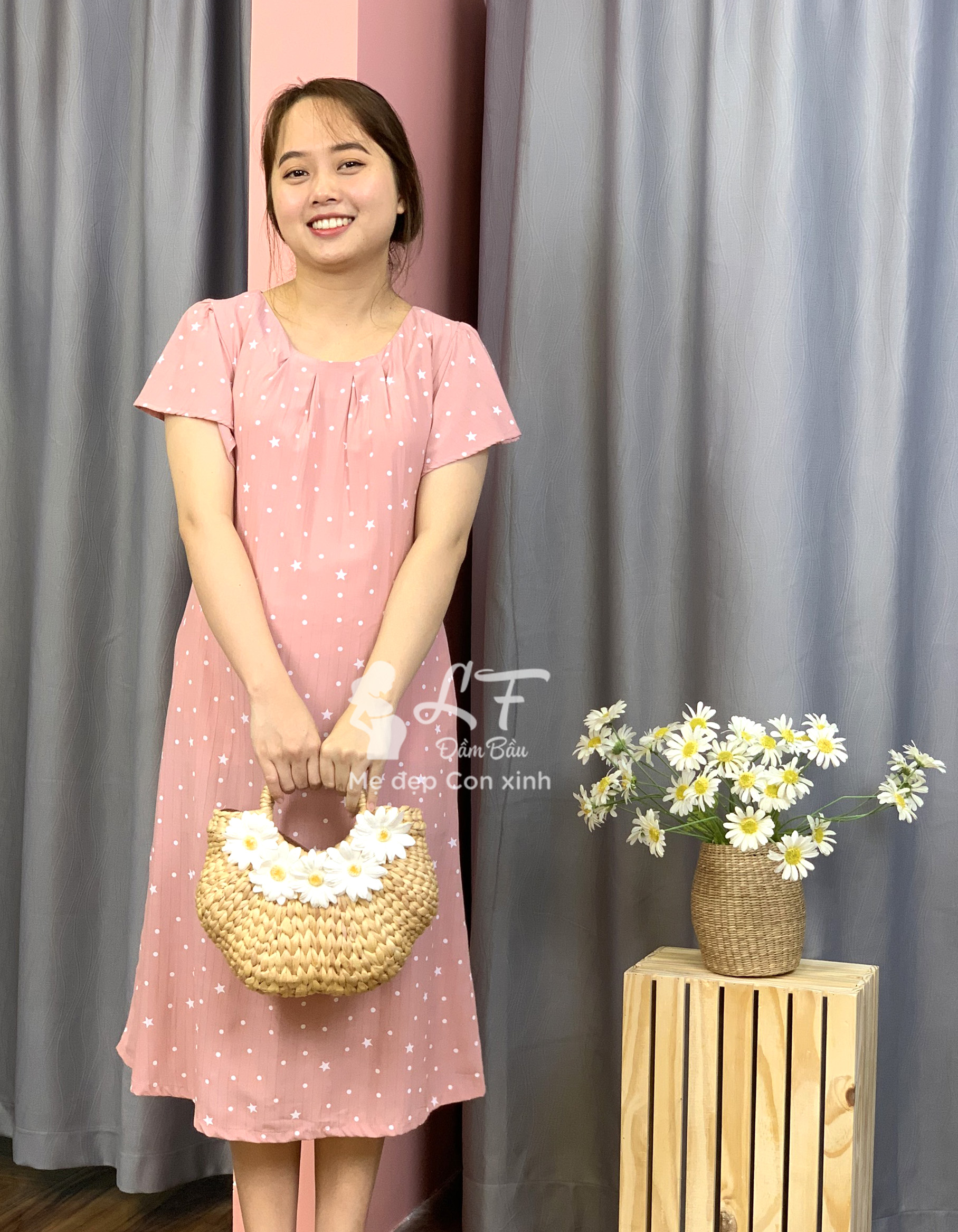 Đầm bầu lụa DM99B