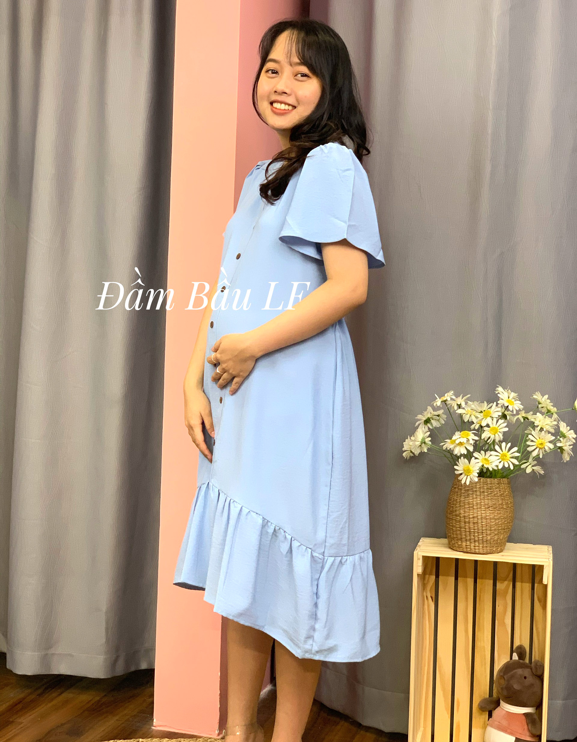 Đầm bầu Nhung DM86D