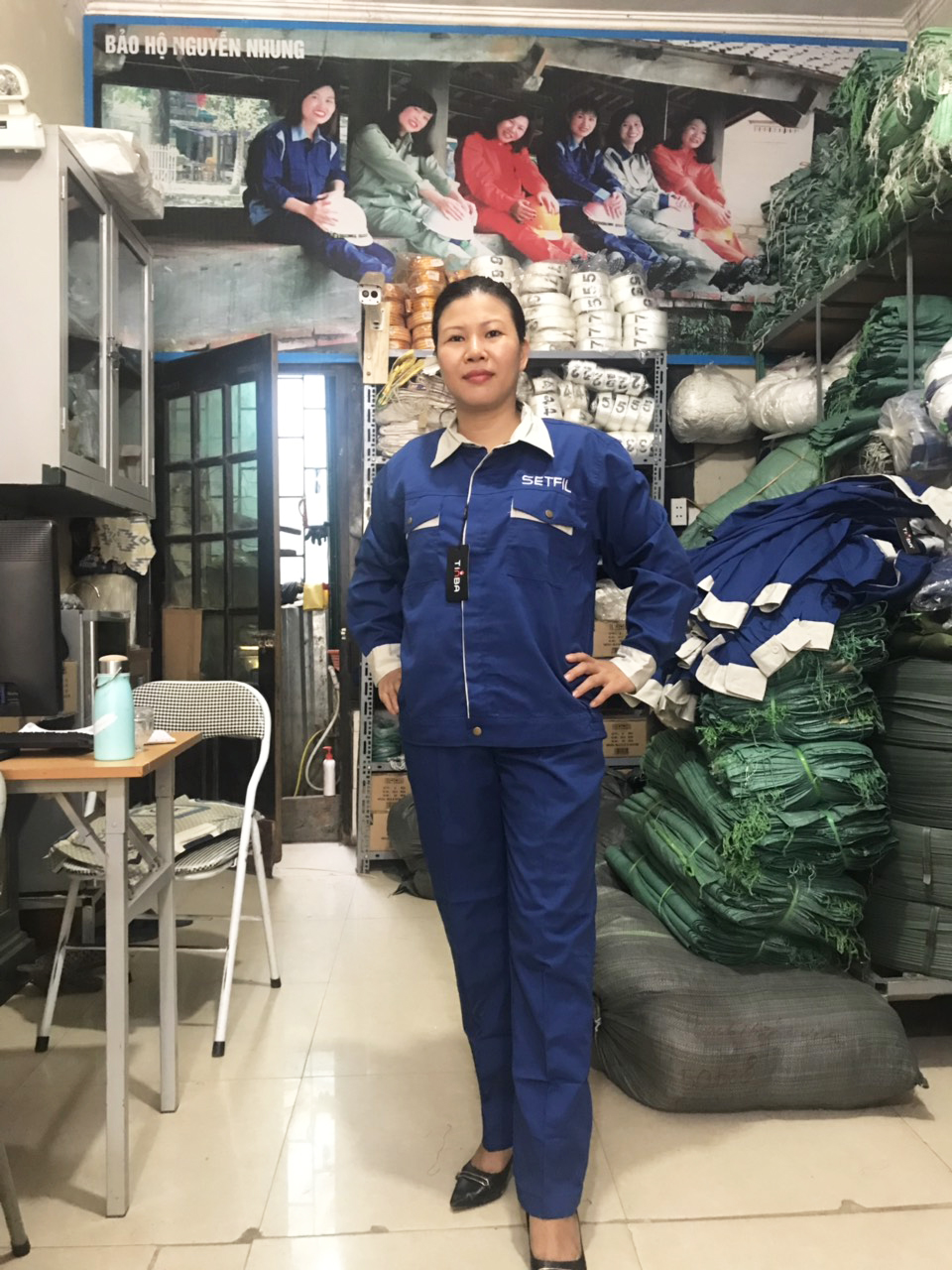 Quần áo bảo hộ Nguyễn Nhung