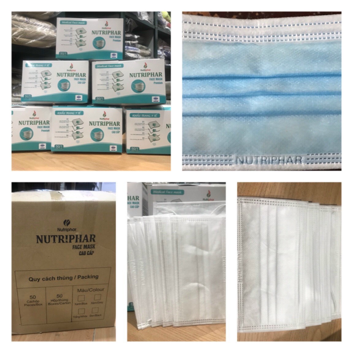 Khẩu trang y tế NUTRIPHAR - ảnh 1