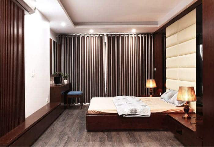 thiết kế thi công nội thất phòng ngủ hiện đại tại lào Cai