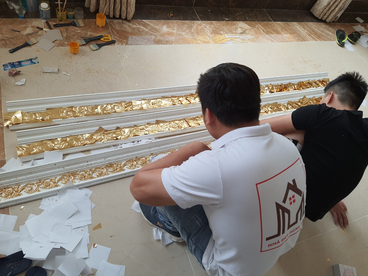 thiết kế thi công nội thất tại Thái hà luxyry