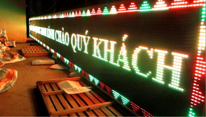 biển quảng cáo đèn led tại Lào Cai