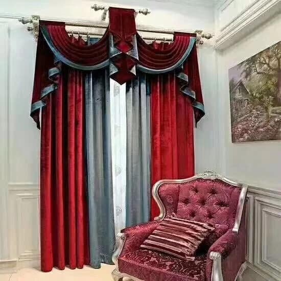 rèm vải nhung hoàng gia tại Lào Cai