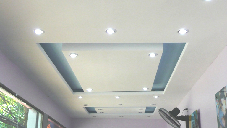 Thi công trần vách thạch cao giá rẻ tại Lào Cai 2