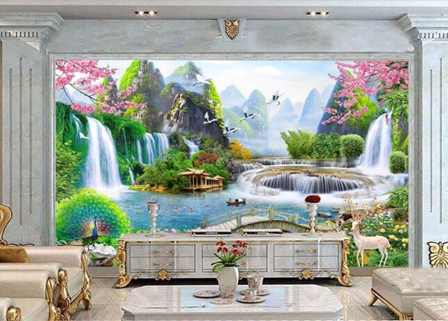 Tranh dán tường 3d lào cai sapa