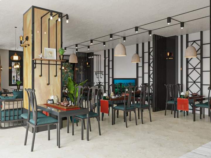 thiết kế quán cà phê nhà hàng tại lào cai sa pa