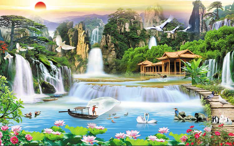 tranh-dan-tuong-3d-son-thuy-huu-tinh