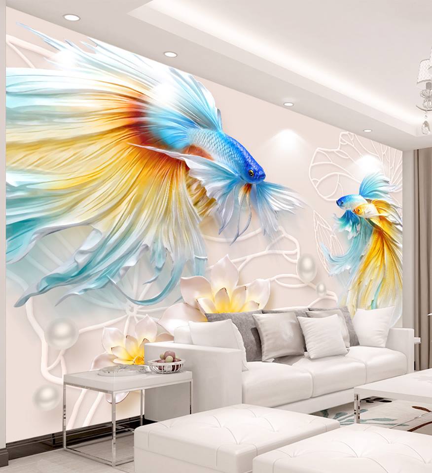 tranh dán tường 3d cao cấp giá rẻ tại Lào Cai