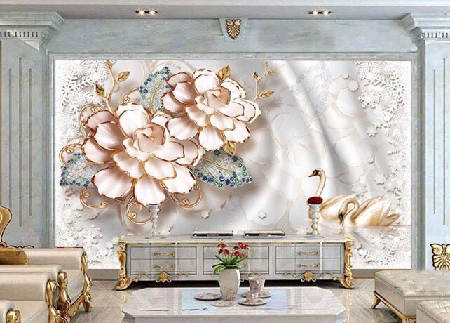 thi công tranh dán tường 3d tại lào cai