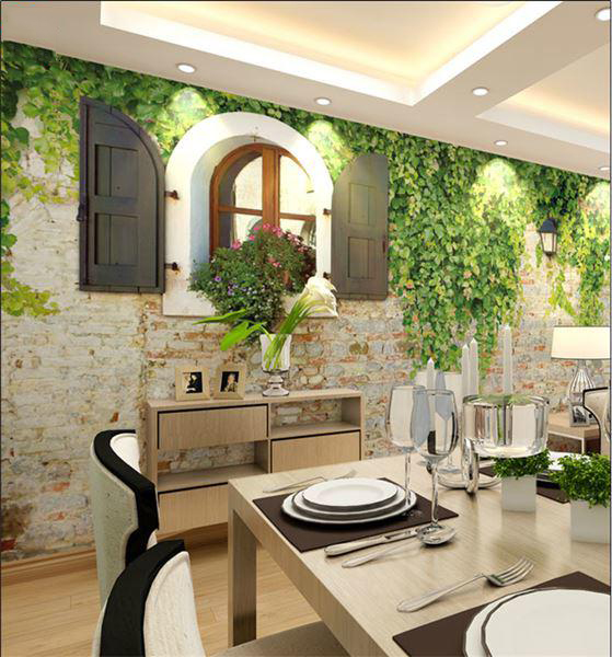 tranh dán tường phòng ăn tại lào cai