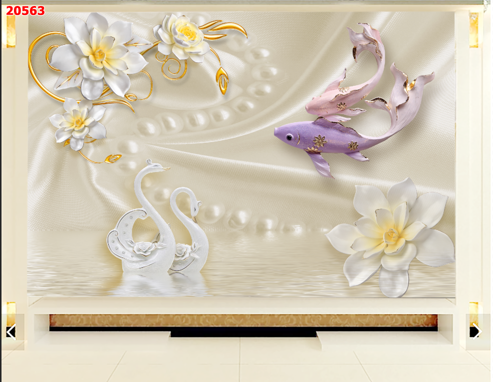 tranh dán tường phong thủy cao cấp tại lào cai