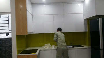 kính sơn màu ốp bếp nguyễn chánh thanh xuân hà nội