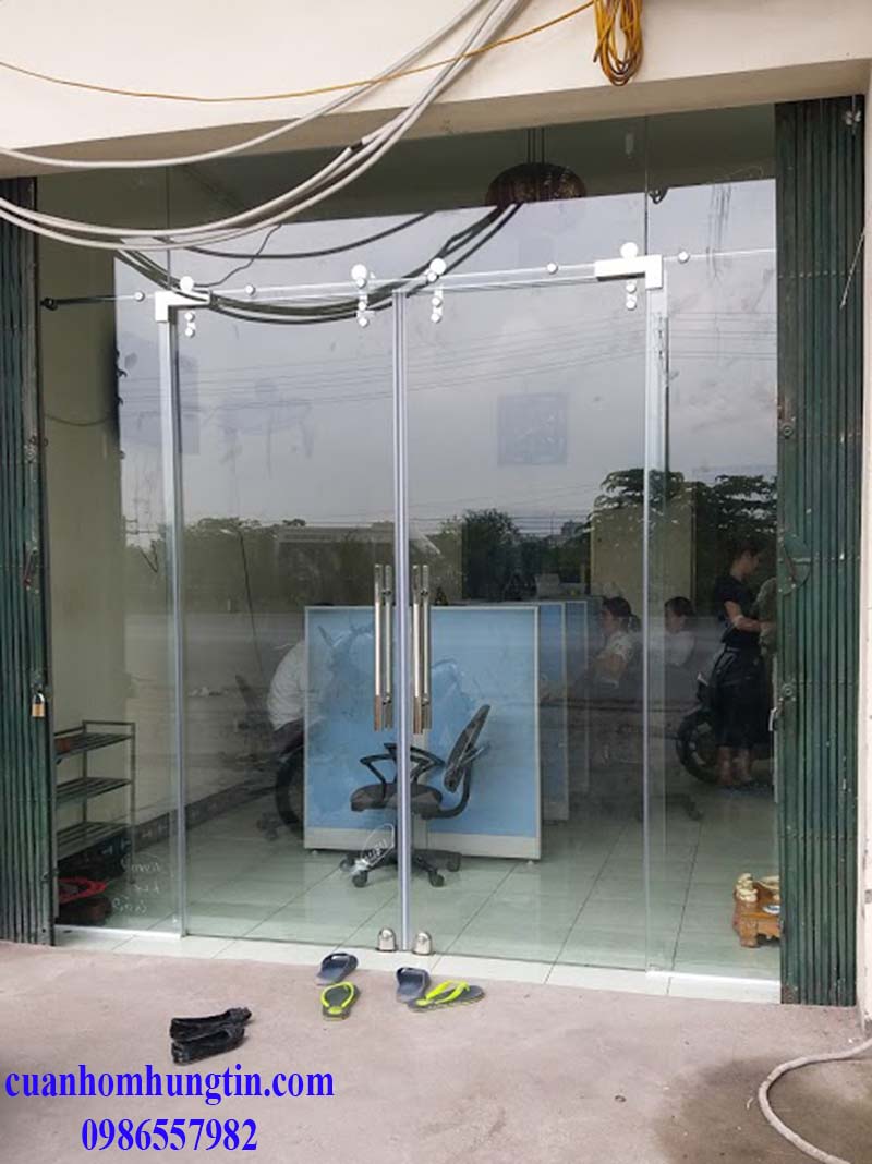 cửa lùa ray treo hà nội